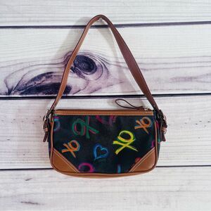 XOXO Vintage Y2K Colorful Print Mini Shoulder Bag
